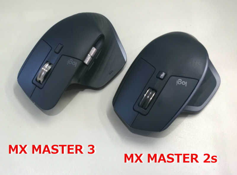 MX MASTER 3 MX MASTER 2s 比較