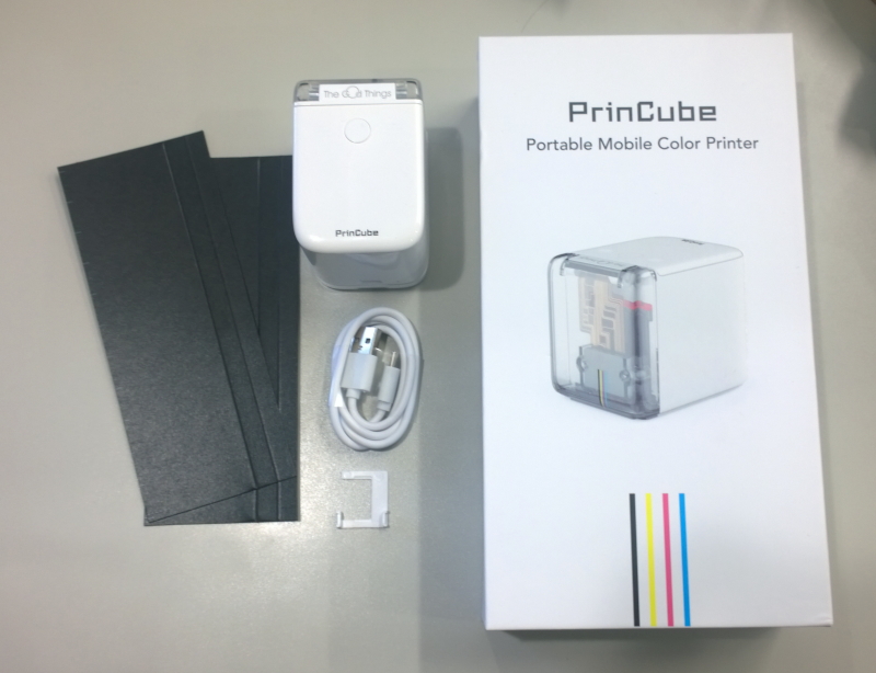 Princube ワイヤレスモバイルカラープリンター-