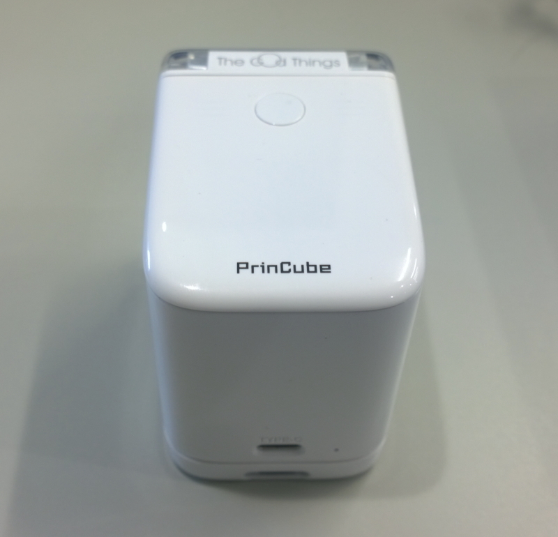 PrinCube-世界最小のモバイルカラープリンター | DW230